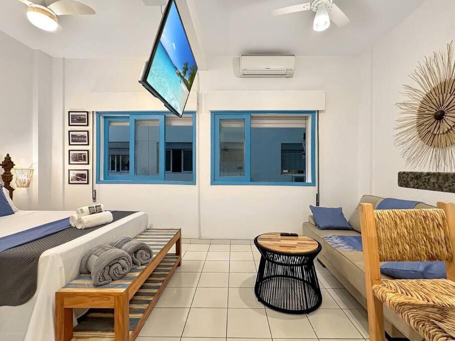 Appartement Facing The Sea Ac Basilica Embare Bars&Restaurants à Santos  Extérieur photo